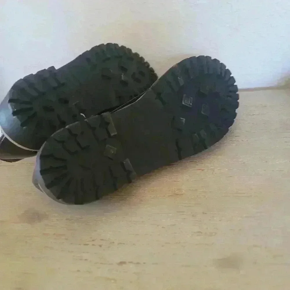 Zara kids black patent leather Oxford shoes sz 35 US sz 3.5